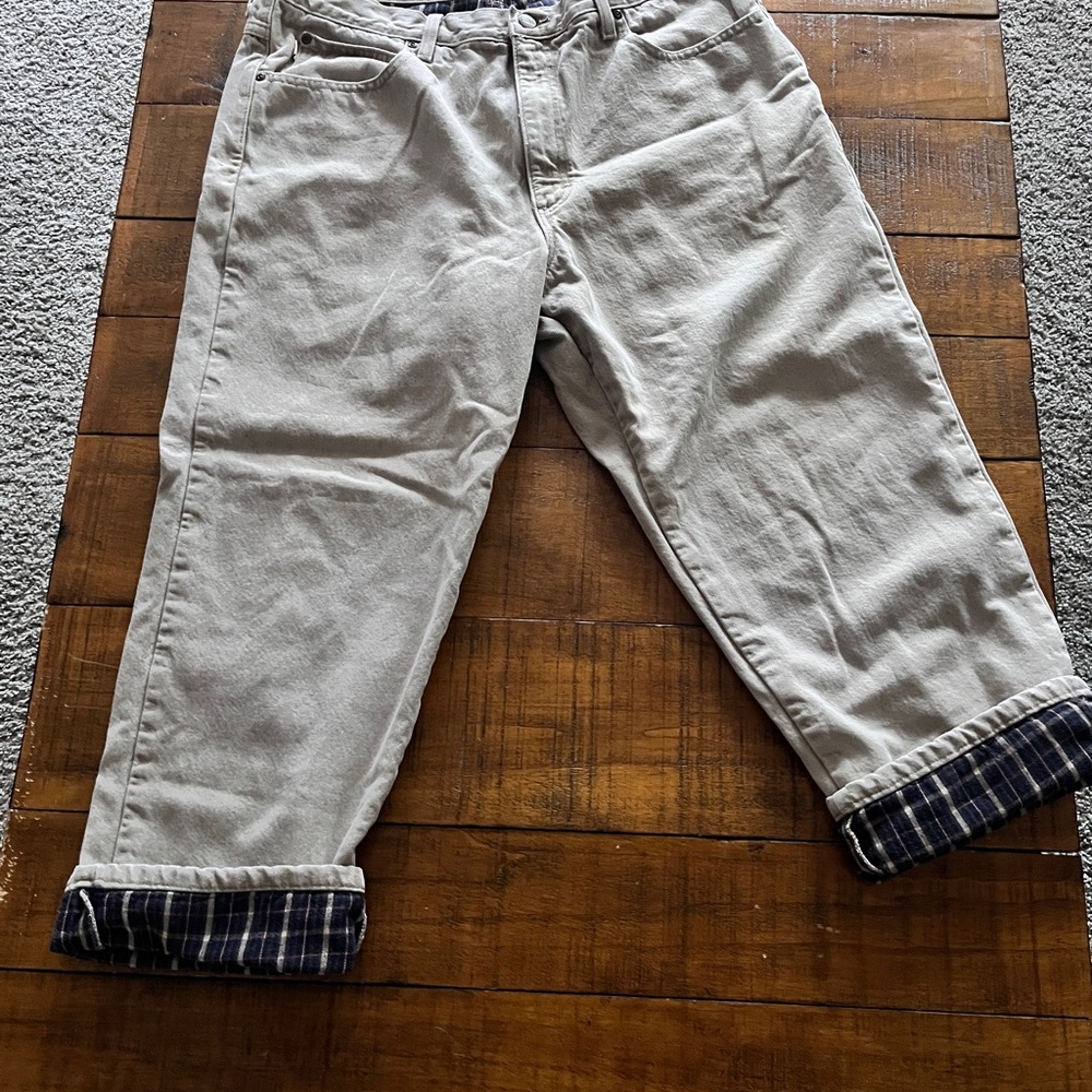 L.L. Bean Men's Relaxed Jeans - Gray
